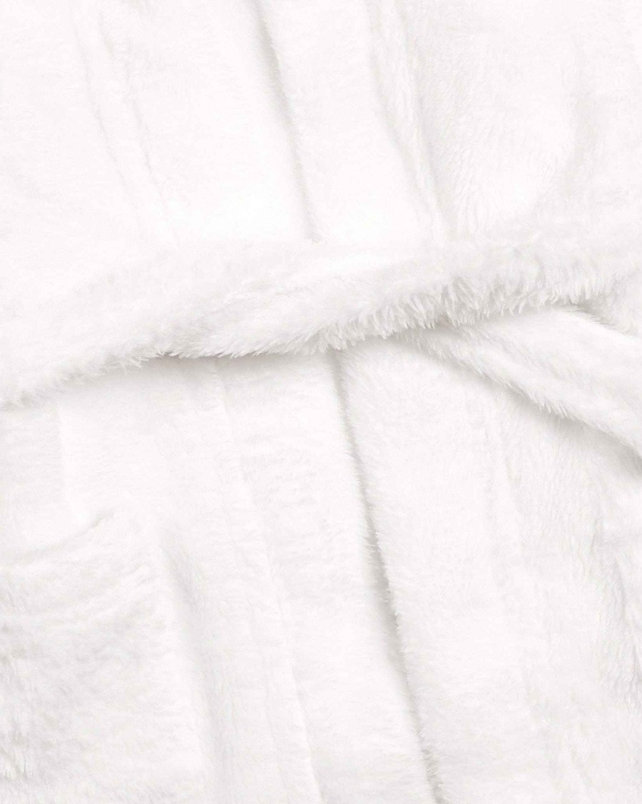 Toys & Gifts Mamas and Papas Laura Ashley | Faux Fur Dressing Gown - White