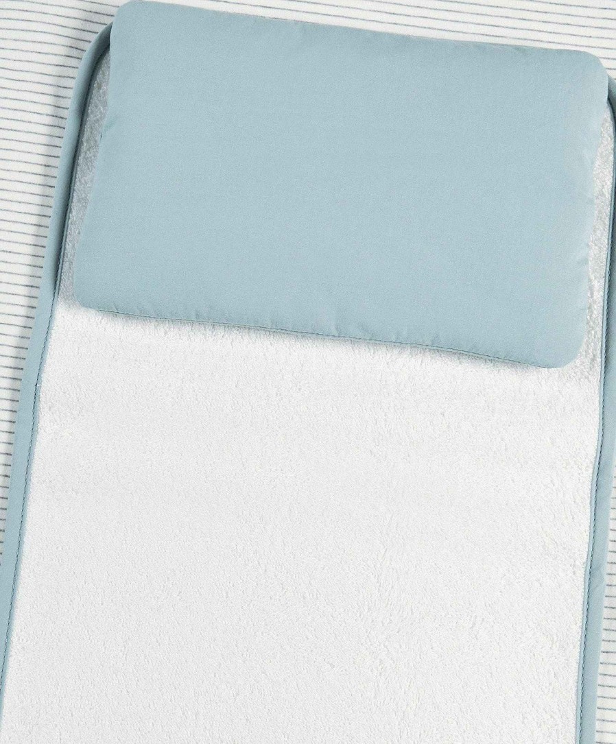 Bathing & Changing Mamas and Papas Baby Changing Mats | Welcome To The World Luxury Changing Mat - Blue