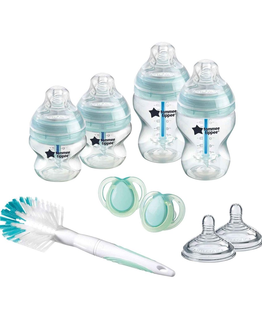 Feeding & Weaning Tommee Tippee Dummies & Soothers | Tommee Tippee Closer To Nature Anti-Colic Baby Bottles Newborn Starter Kit