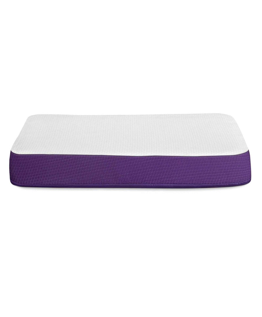 Furniture Snuz White Nursery Furniture | Snuzsurface Mattress Extension - White/Purple