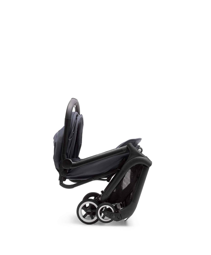 Pushchairs Bugaboo Travel Strollers | Bugaboo Butterfly Complete Pushchair Midnight Black