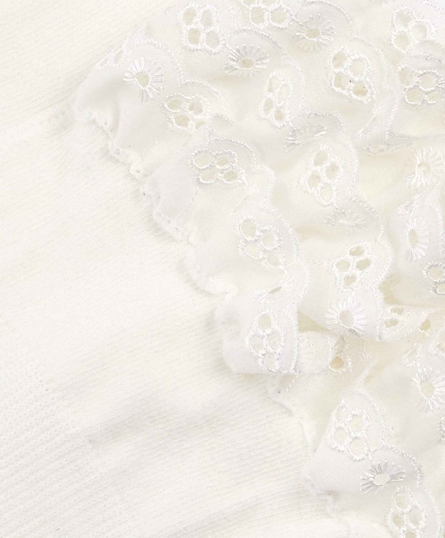 Clothing Mamas and Papas | Ruffle Frill Tights - Off White