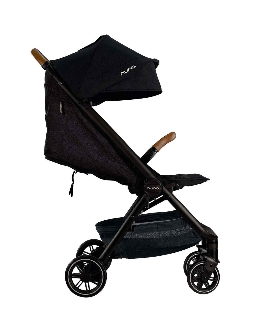 Pushchairs Nuna Pushchairs & Prams | Nuna Trvl Pushchair With Travel Bag & Raincover - Caviar