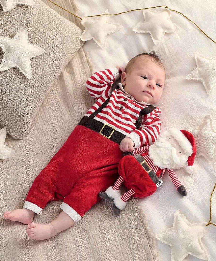 Clothing Mamas and Papas | Santa Knitted Christmas Romper