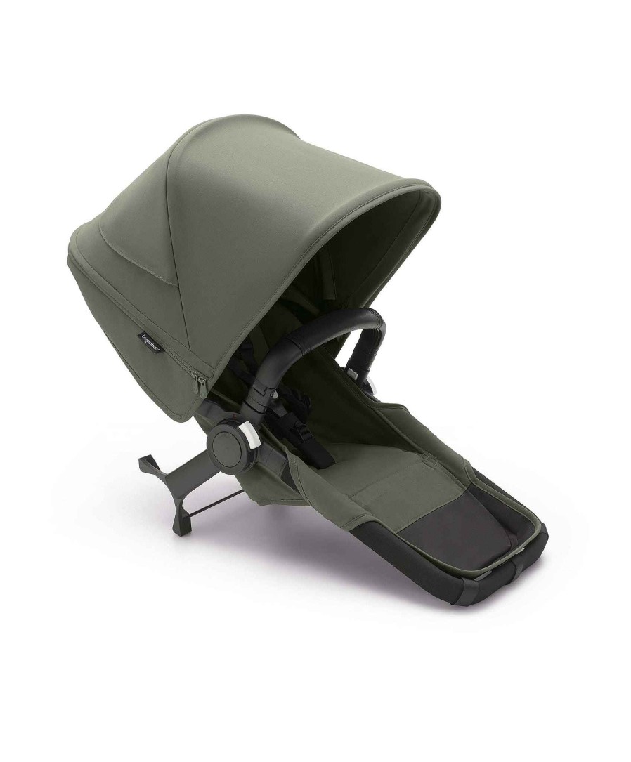 Pushchairs Bugaboo Pushchairs & Prams | Bugaboo Donkey 5 Duo Extension Set Complete Forest Green