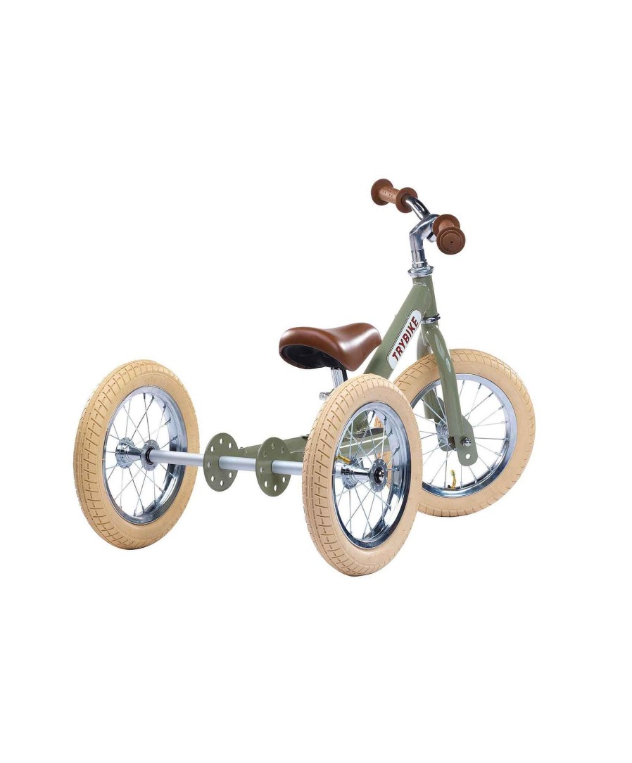 Toys & Gifts Trybike Mum-To-Be Gifts | Trybike 2 In 1 Balance Trike - Vintage Green