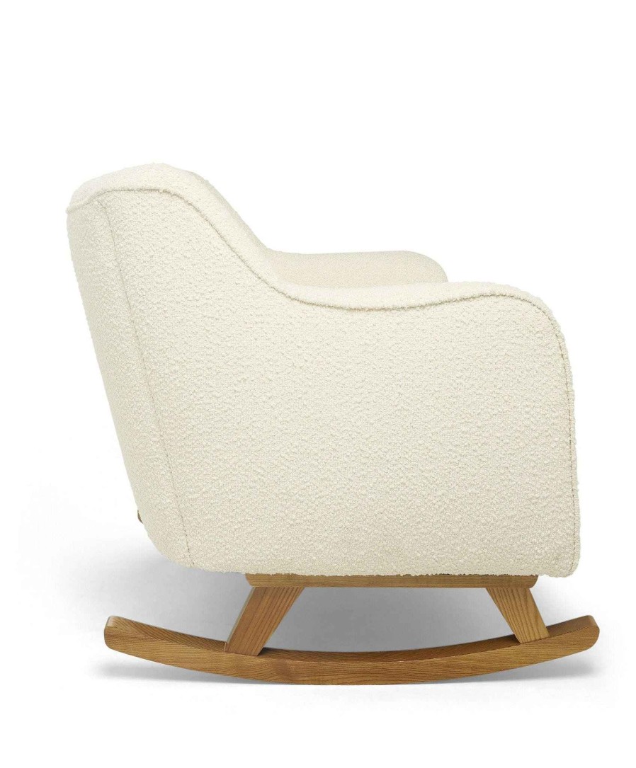 Furniture Mamas and Papas White Nursery Furniture | Hilston Cuddle Chair - Oyster