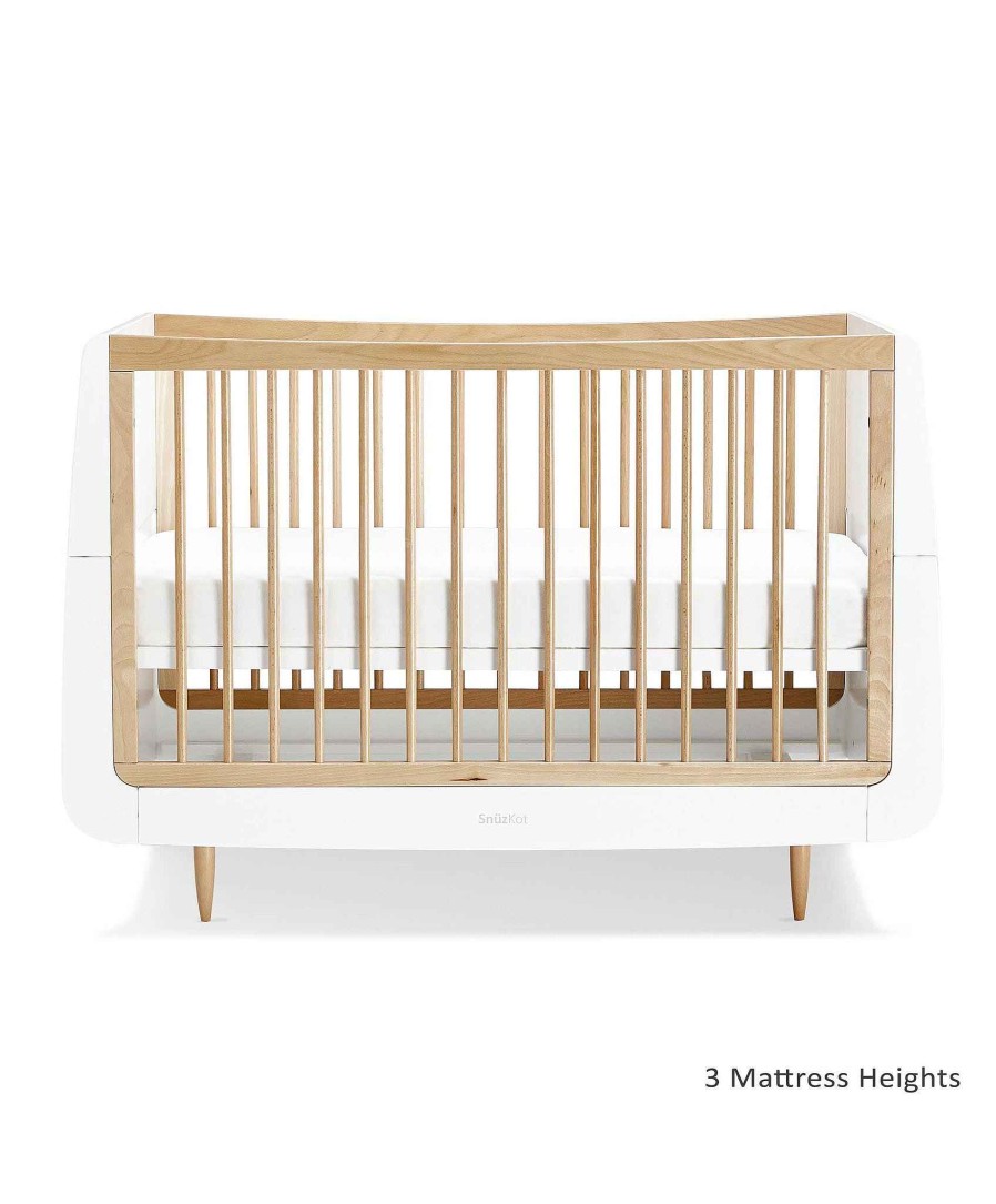 Furniture Snuz Cots & Cotbeds | Snuzkot Skandi Cotbed - Natural