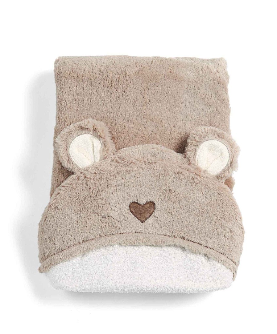 Bathing & Changing Mamas and Papas Baby Towels | Hooded Bear Baby Towel - Millie & Boris