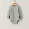 Clothing Mamas and Papas | Organic Bodysuit - Sage Green