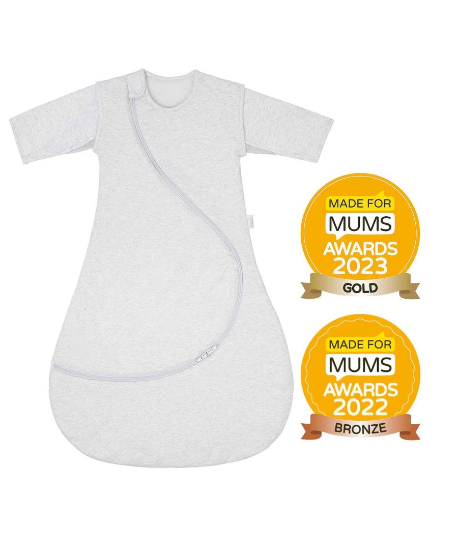 Nursery Purflo Swaddles & Baby Wraps | Purflo Sleepbag 2.5 Tog (3-9M) - Grey