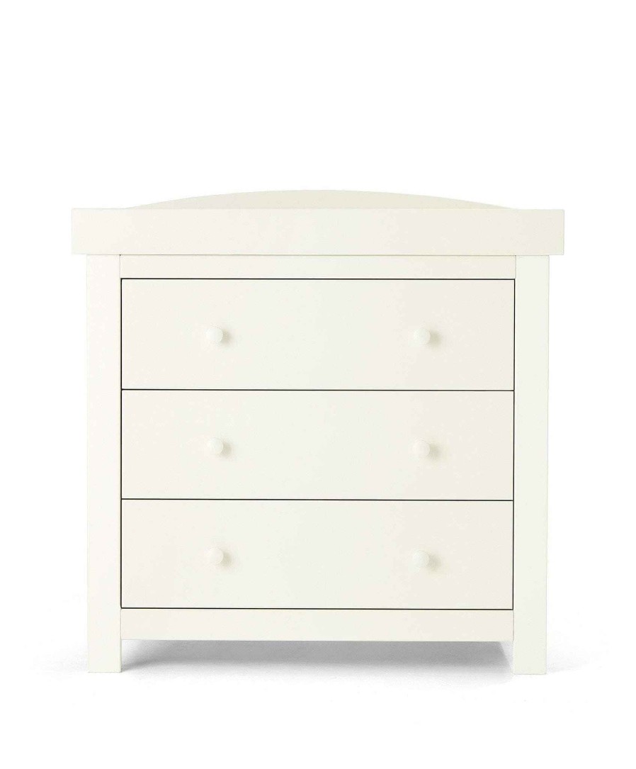 Nursery Mamas and Papas Baby Dressers & Changers | Mia Dresser Changer - White