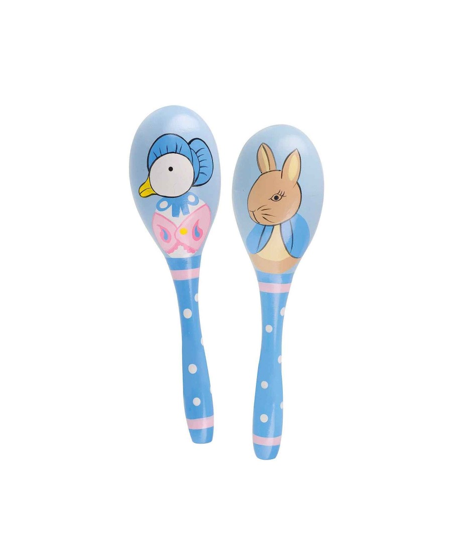 Toys & Gifts Orange Tree Toys Eco Friendly Toys | Orange Tree Toys Peter Rabbit™ Wooden Maraca Set