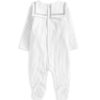 Clothing Mamas and Papas | Laura Ashley Sailor Collar Sleepsuit