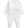 Clothing Mamas and Papas | Stork All In One Sleepsuit - White