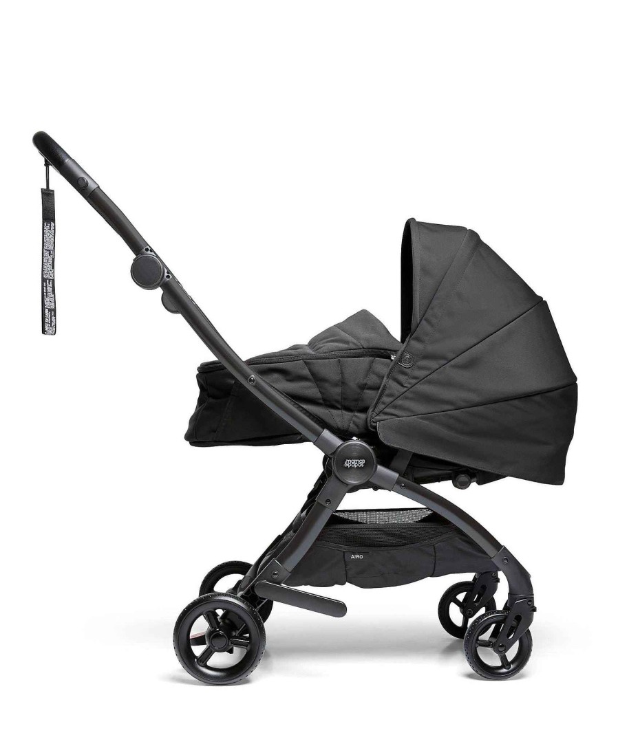 Pushchairs Mamas and Papas Buggies & Strollers | Airo Pushchair Starter Bundle (3 Pieces) Black