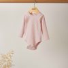 Toys & Gifts Mamas and Papas New Parent Gifts | Organic Cotton Ribbed Bodysuit - Pink