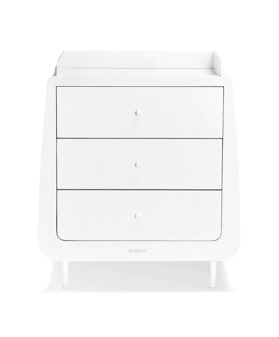 Furniture Snuz White Nursery Furniture | Snuzkot Changing Unit - White