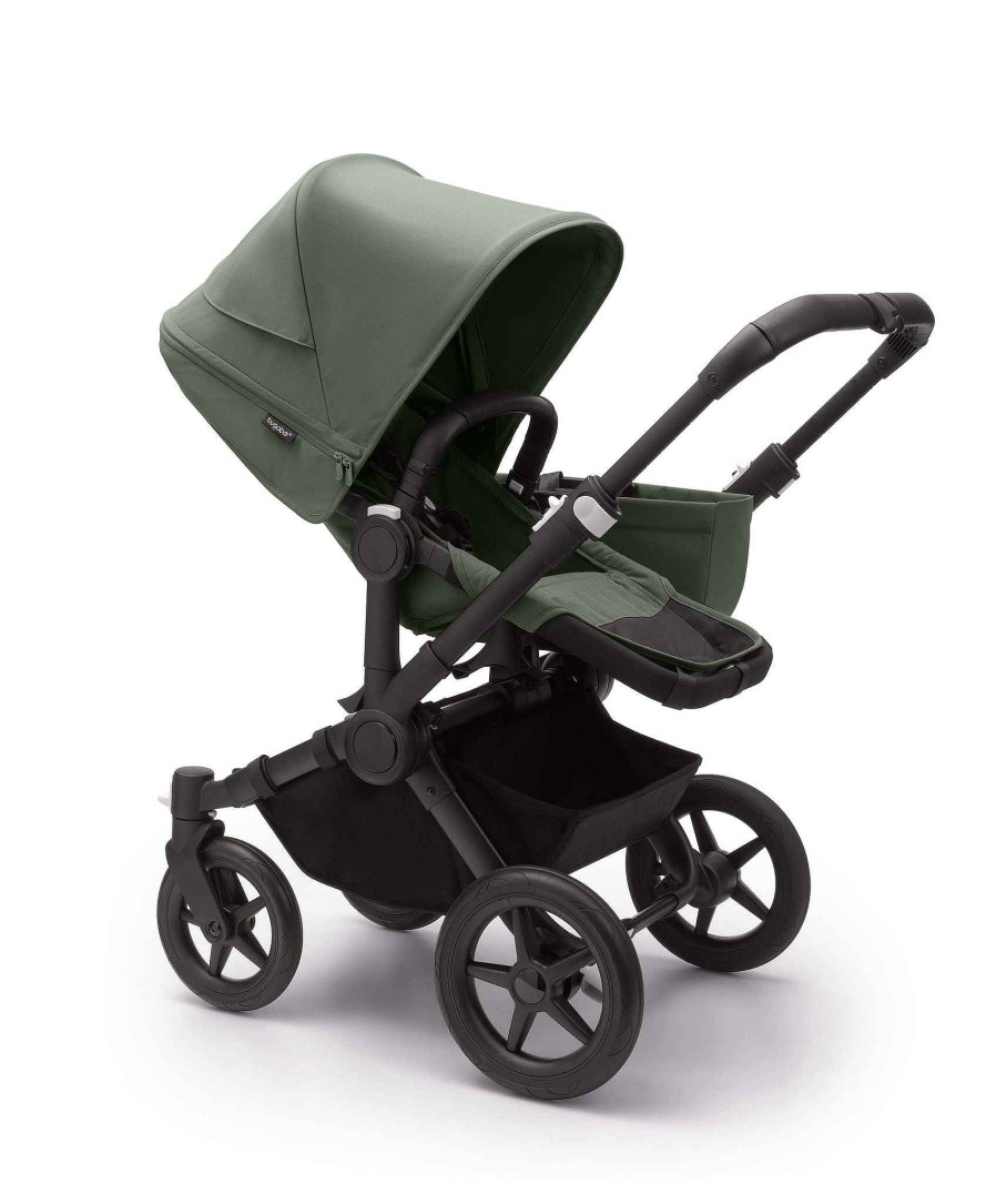 Pushchairs Bugaboo Pushchairs & Prams | Bugaboo Donkey 5 Mono Complete Pushchair & Carrycot Forest Green