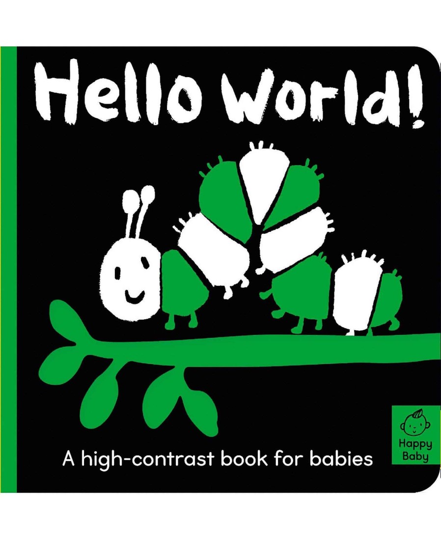 Toys & Gifts House of Marbles Baby Books | Hello World! Baby Book