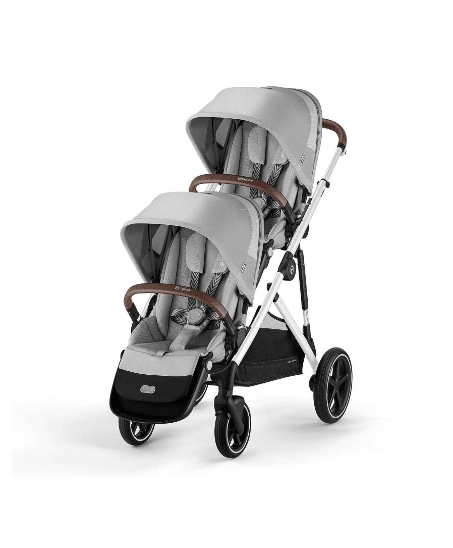 Pushchairs Cybex Pushchairs & Prams | Cybex Gazelle Second Seat - Lava Grey