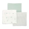 Toys & Gifts Mamas and Papas Baby Shower Gifts | Large Turtle Muslin Cloths - 3 Pack