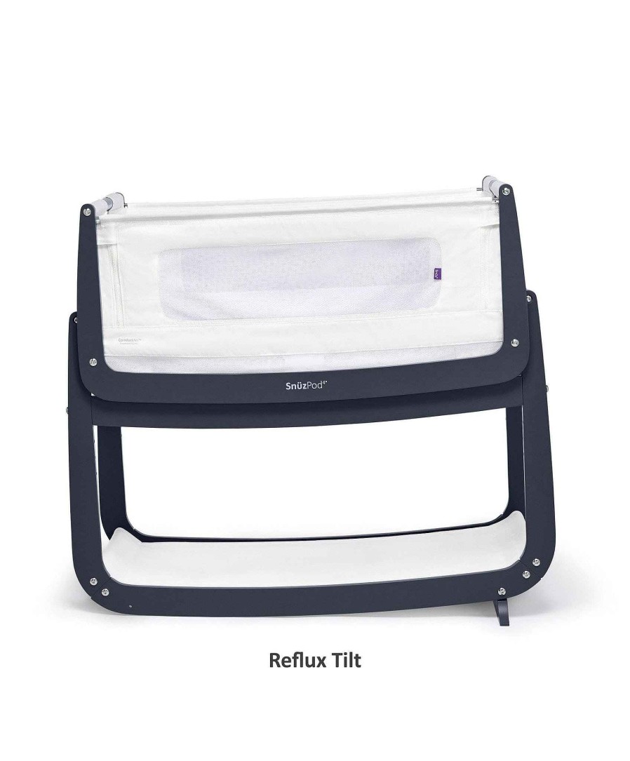 Furniture Snuz Bedside Cribs | Snuzpod4 Bedside Crib Navy