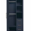 Furniture Mamas and Papas Baby Wardrobes | Melfi Compact Storage Nursery Wardrobe - Midnight