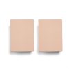 Nursery Mamas and Papas Cot Bedding | Cotton Essentials Cotbed Fitted Sheets (2 Pack) - Terracotta