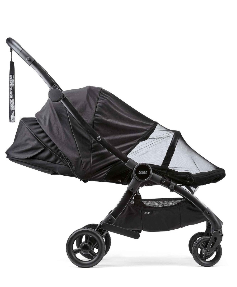 Pushchairs Mamas and Papas Summer Travel Essentials | Universal Parasol & Airo Sunshield And Insect Net - Grey