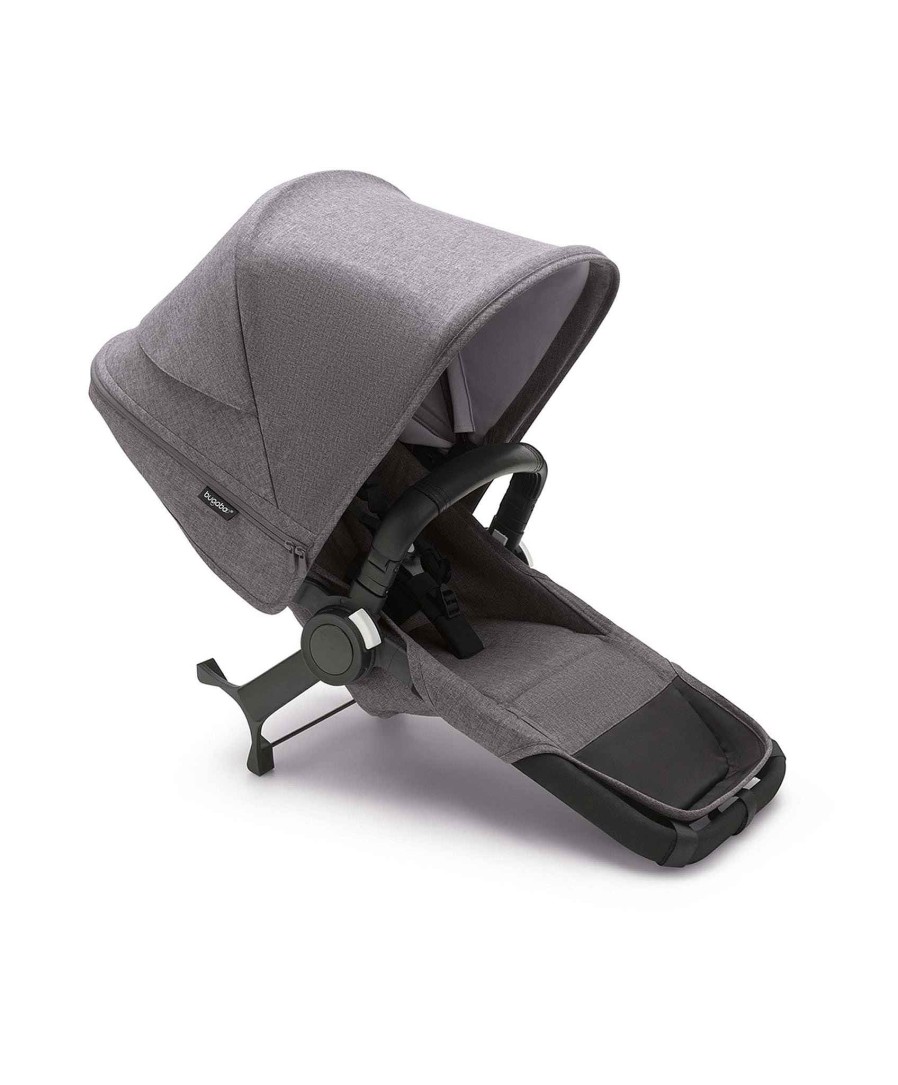 Toys & Gifts Bugaboo Baby Shower Gifts | Bugaboo Donkey 5 Twin Carrycot & Seat Pushchair Grey Melange