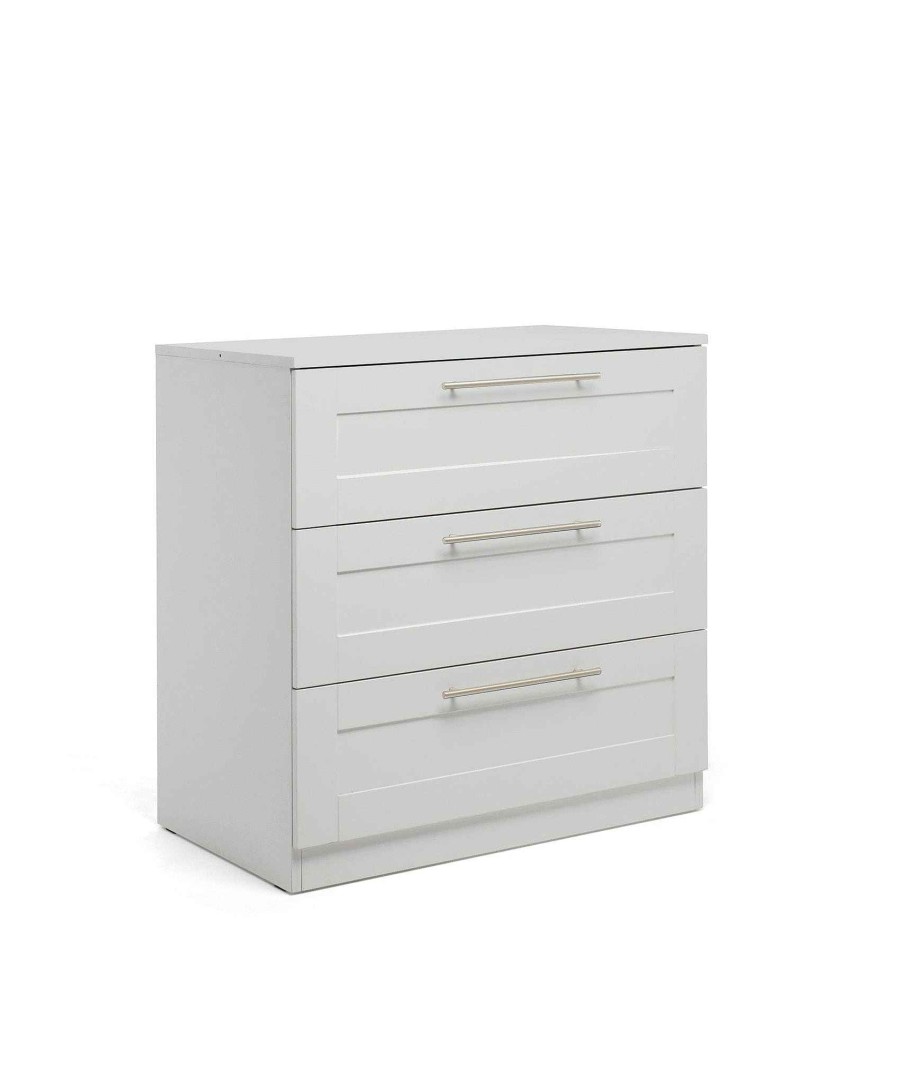 Nursery Mamas and Papas Baby Dressers & Changers | Hampden Nursery Dresser Changer - Grey