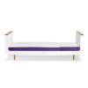 Furniture Snuz White Nursery Furniture | Snuzsurface Mattress Extension - White/Purple