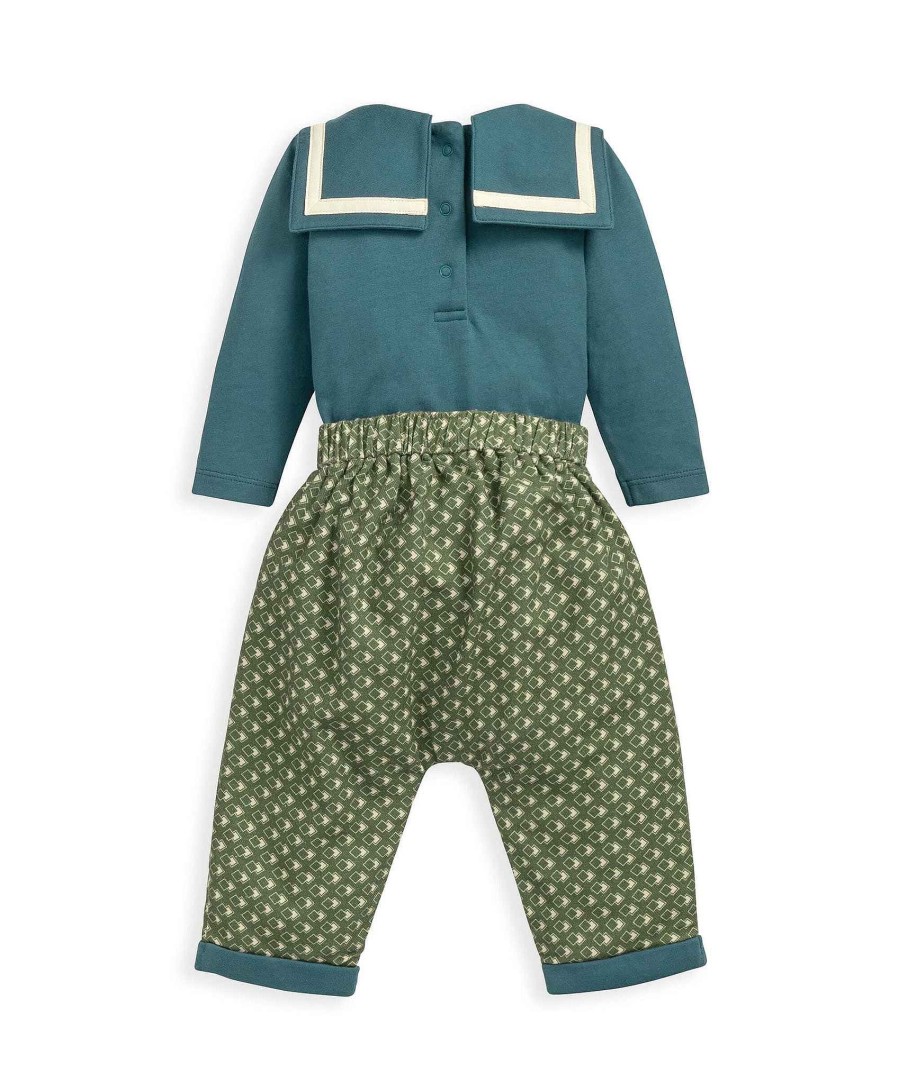 Clothing Mamas and Papas | Laura Ashley Sailor Bodysuit & Trousers