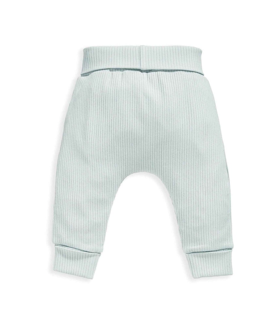 Toys & Gifts Mamas and Papas Baby Shower Gifts | Organic Cotton Ribbed Leggings - Blue