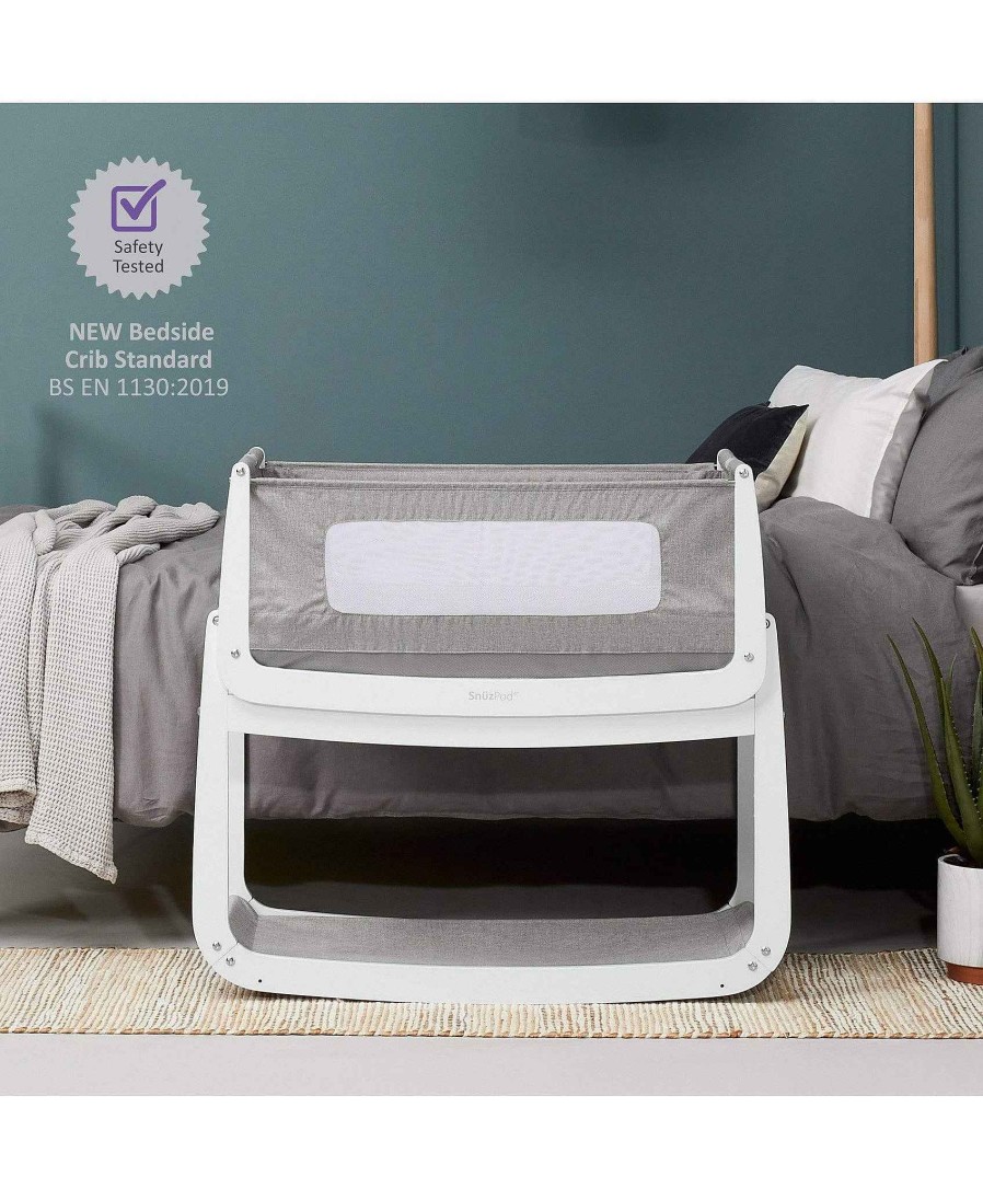 Furniture Snuz Bedside Cribs | Snuzpod4 Bedside Crib Dusk