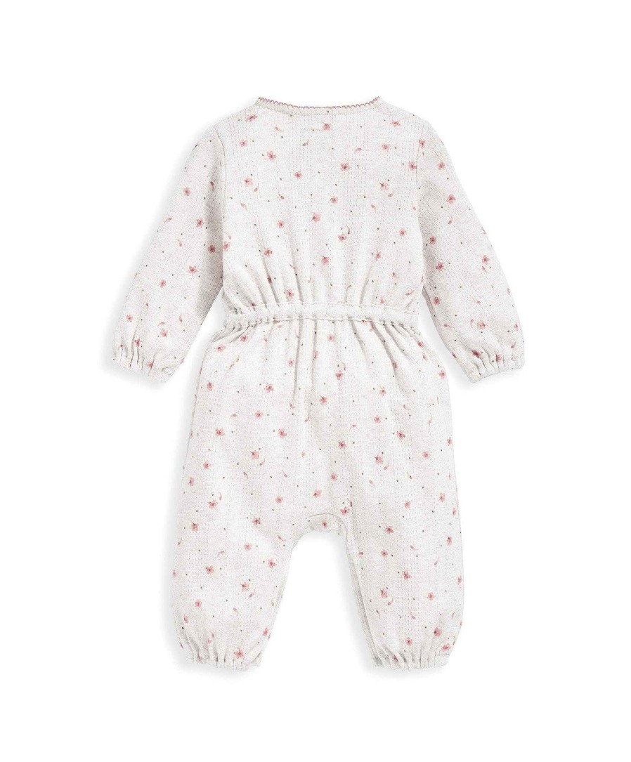 Toys & Gifts Mamas and Papas New Parent Gifts | Floral Pointelle Waisted Romper