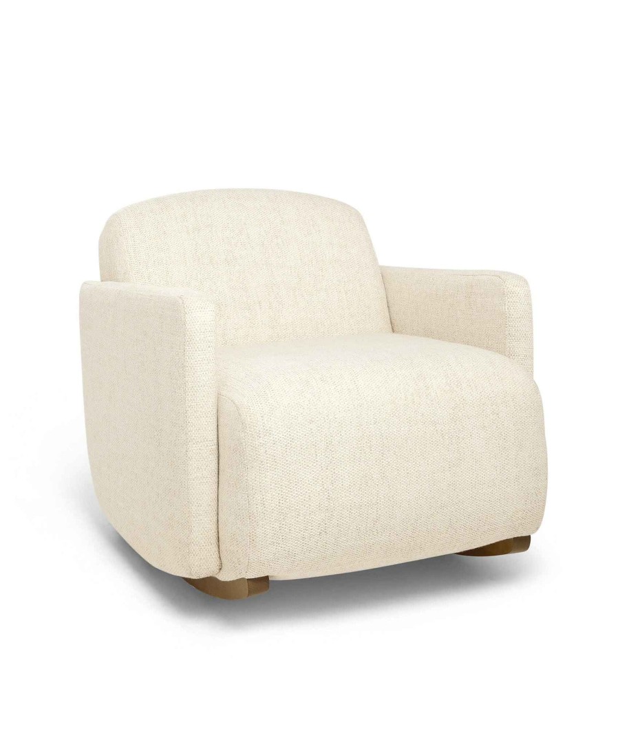 Nursery Mamas and Papas Nursing & Feeding Chairs | Royton Nursing Chair Set In Textured Weave - Sandstone