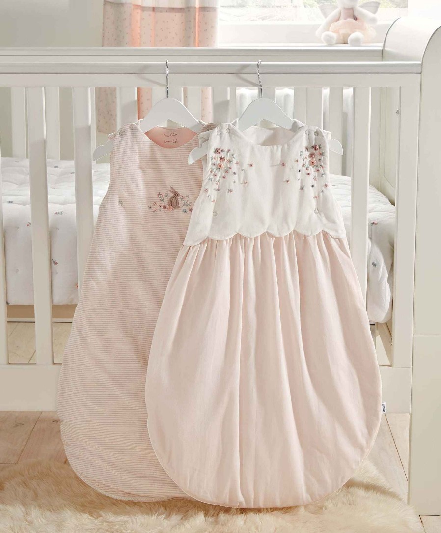 Nursery Mamas and Papas Neutral Baby Bedding | Welcome To The World Floral Dreampod - Pink