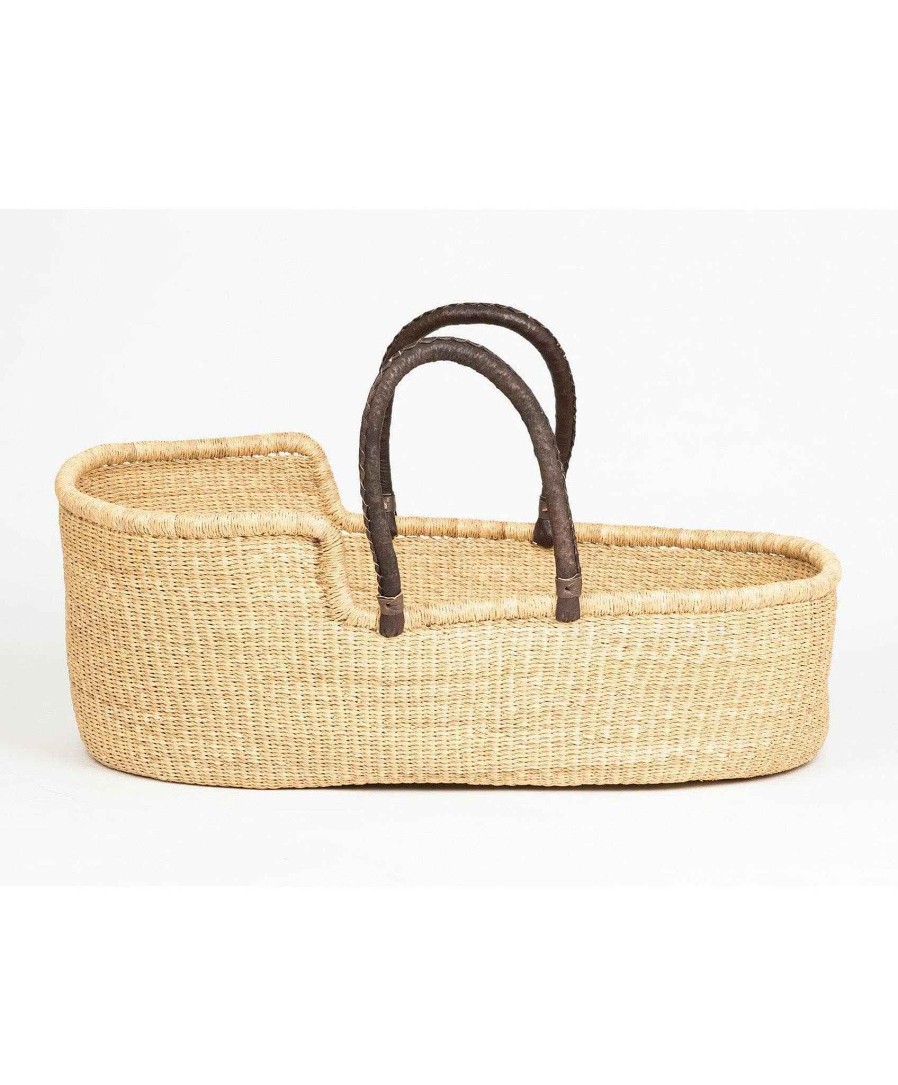 Toys & Gifts The Basket Room Baby Shower Gifts | The Basket Room - Didi Moses Basket - Natural