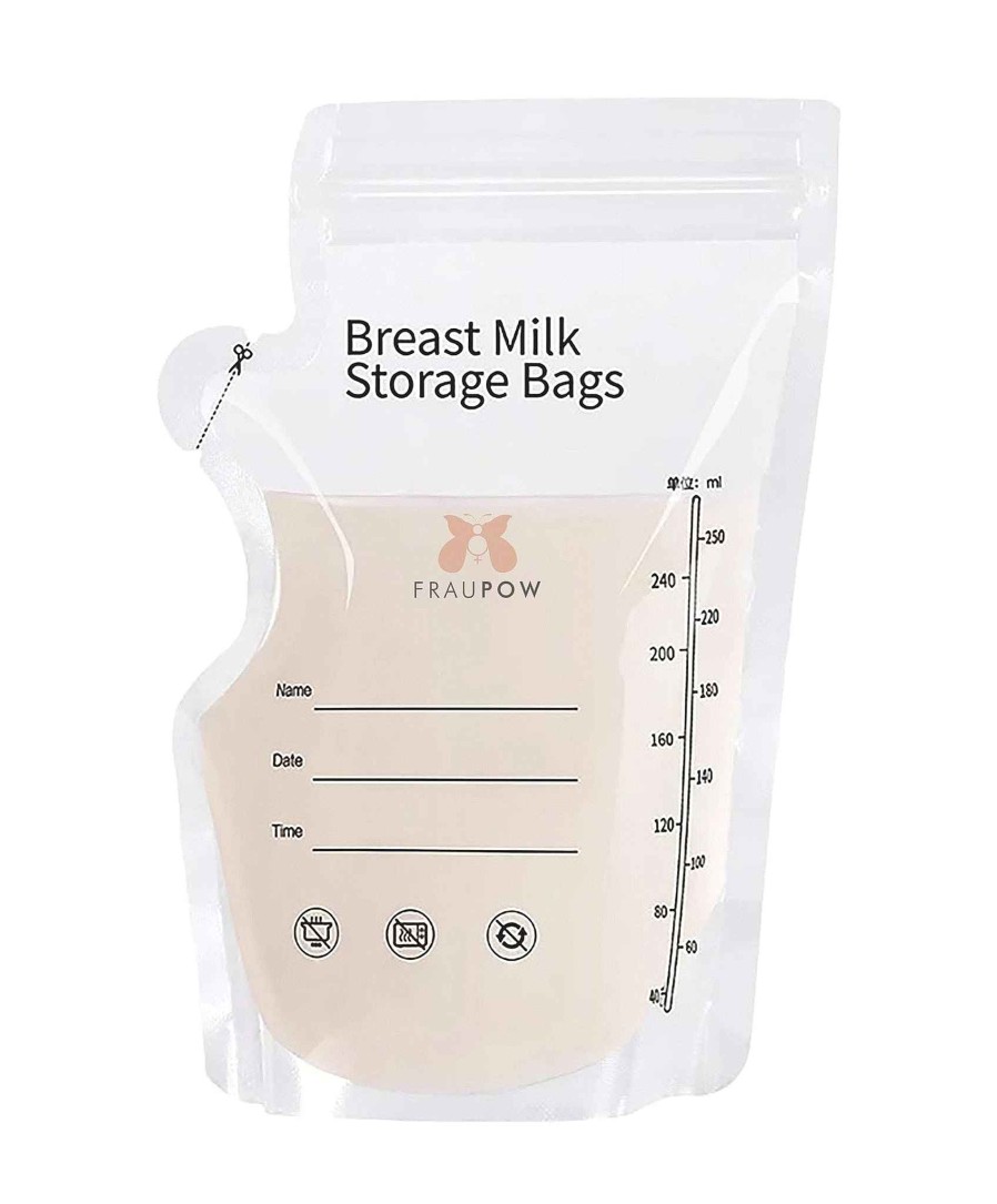 Feeding & Weaning Fraupow Breast Pumps & Accessories | Fraupow Breast Milk Storage Bags - Pack Of 30