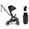 Pushchairs Mamas and Papas Travel Strollers | Airo Pushchair Starter Bundle (3 Pieces) Black