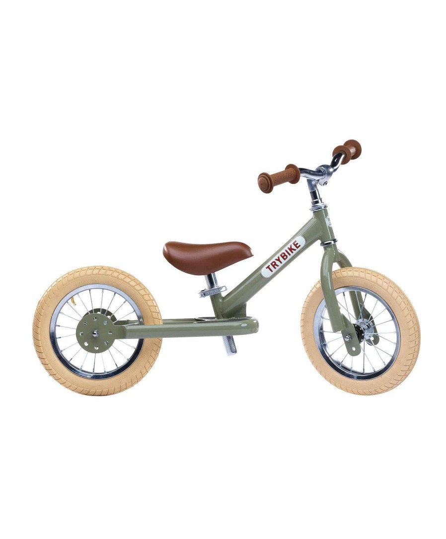 Toys & Gifts Trybike Mum-To-Be Gifts | Trybike 2 In 1 Balance Trike - Vintage Green