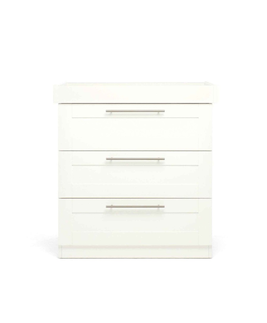 Furniture Mamas and Papas White Nursery Furniture | Hampden Nursery Dresser Changer - White