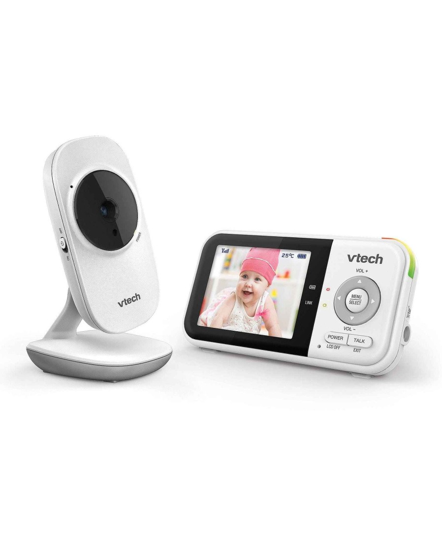 Nursery VTech Baby Monitors | Vtech Vm819 2.8" Digital Video Baby Monitor- White