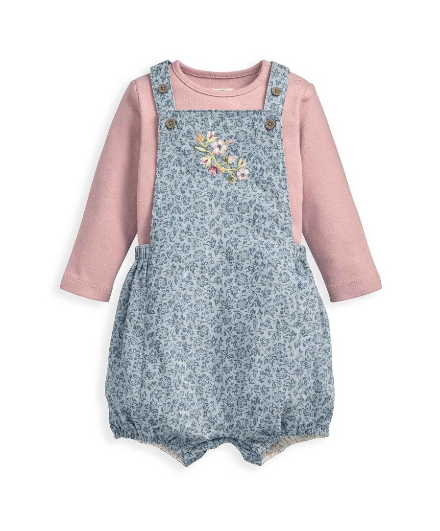 Clothing Mamas and Papas | Laura Ashley Bloomer Bodysuit & Dungarees