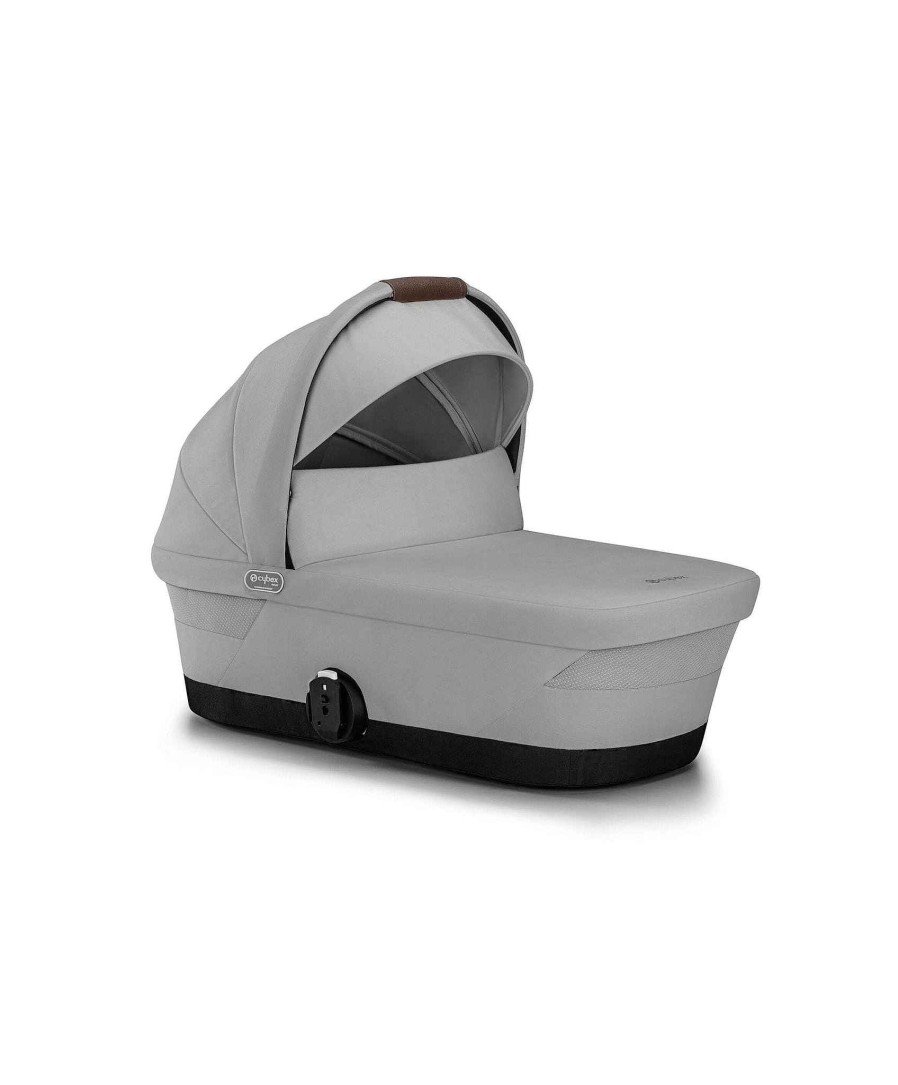 Pushchairs Cybex Pushchairs & Prams | Cybex Gazelle S Carrycot - Lava Grey